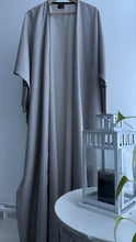 Load image into Gallery viewer, Linen Abaya in color Toupe Beige