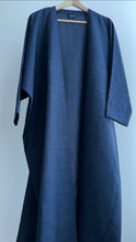 Load image into Gallery viewer, Linen Abaya in color Blue
