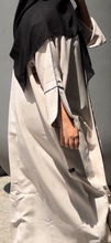 Load image into Gallery viewer, Linen Abaya in color Toupe Beige
