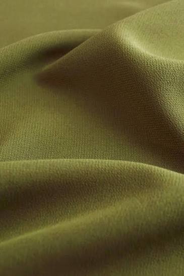 Soft Chiffon Hijab - Olive Green
