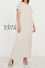 Load image into Gallery viewer, abaya inner slip dress beige under abaya dress

